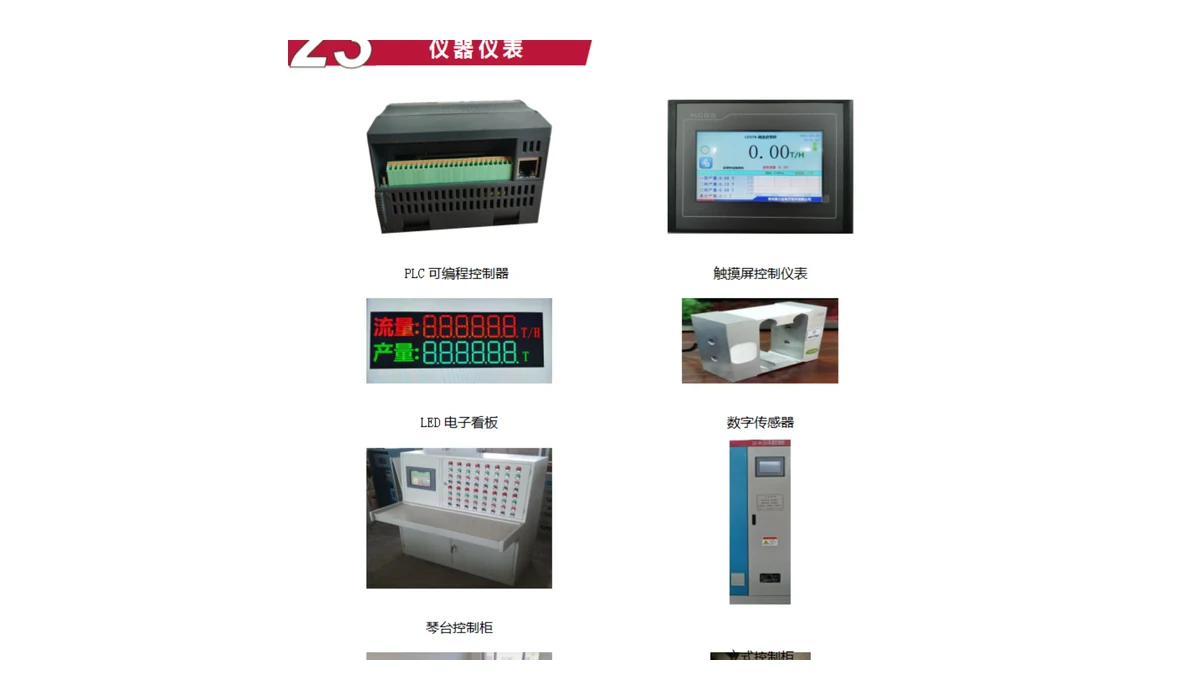 Weighing instrumentation